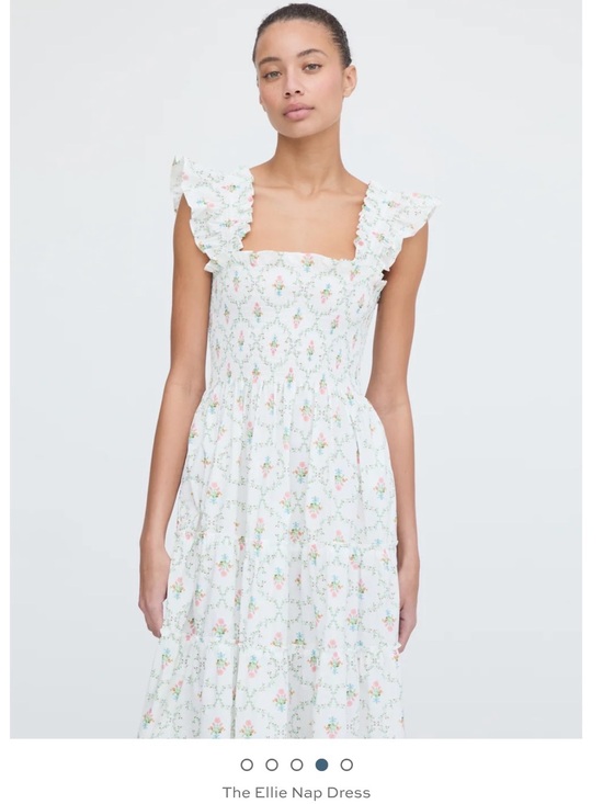 Hill House Dresses & Skirts - Hill House Ellie Nap Dress - Pastel Trellis Floral, Extra Small